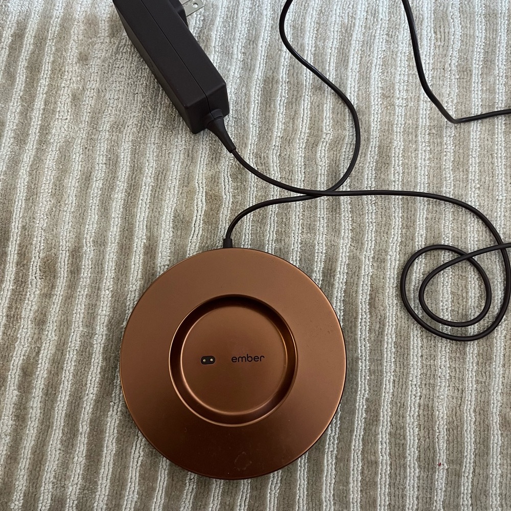 Ember Copper Mug with Saucer - Picture 6 of 6